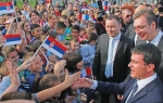 Velika čast: Vals sa  Vučićem u Obrenovcu