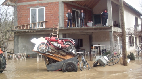Nedavne poplave  na jugu Srbije