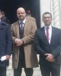 Dragiša Vasiljević, savetnik direktora „Lisja“(prvi sleva)