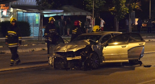 Saobraćajna nesreća u Novom Sadu | Foto: N. N. Travica