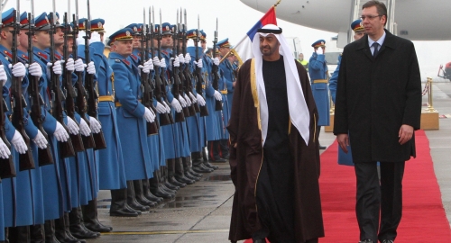 Princ Ujedinjenih Arapskih Emirata i Aleksandar Vučić