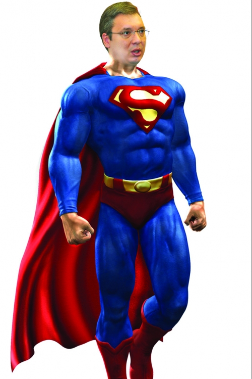 Vučić Supermen
