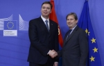 Aleksandar Vučić i Johanes Han
