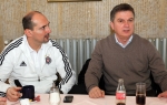 Ljubiša Tumbaković daje podršku treneru Partizana