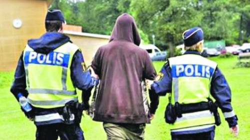 Hapšenje u Švedskoj