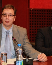 Aleksandar Vučić i Nebojša Stefanović