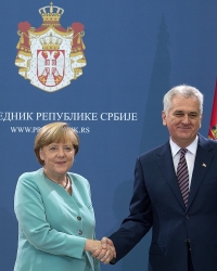 Merkel i Nikolić