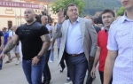 Milorad Dodik stigao u Guču sa snagatorom