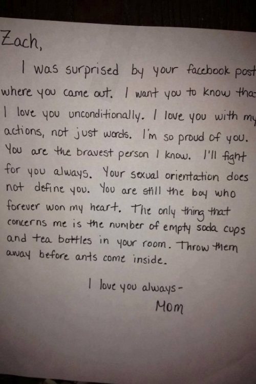 Pismo jedne mame
