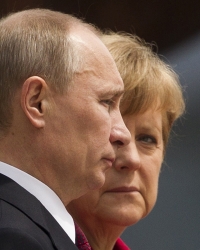 Putin i Merkel