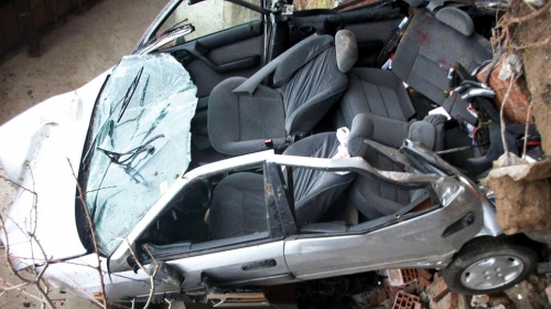Vladica N. (32) poginuo je  kada je vozilo kojim je upravljao  Nenad N. (32) sletelo sa kolovoza,  oborilo orah, preletelo dvori