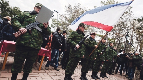 Proteklog vikenda  na Krimu su  formirane nove  oružane snage