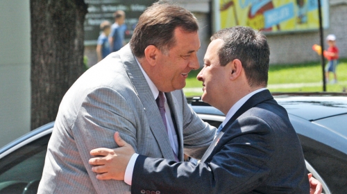 Zajednički  ciljevi: Dodik  i Dačić