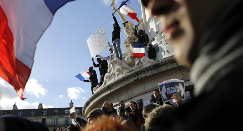 Veliki Marš u Parizu | Foto: Tanjug/AP | Foto: 
