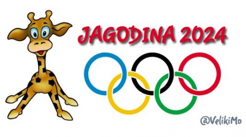 Idejno rešenje za logo i maskotu Oplimpijade u Jagodini