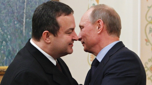 Srdačno: Dačić i Putin