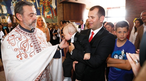 Par krstio sina Nikolaja