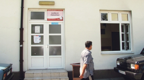 Odeljenje  psihijatrije u  Leskovcu