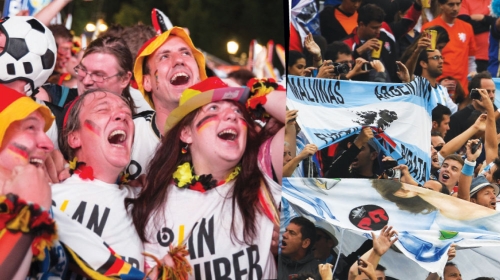 Očekuje se oko 10.000  nemačkih i čak 100.000  argentinskih navijača  na „Marakani“