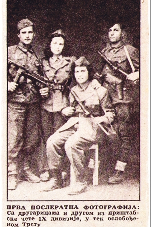 1945.  Beara sa partizankama
