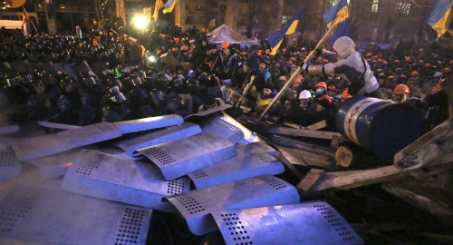 Kijev protest | Foto: Reuters