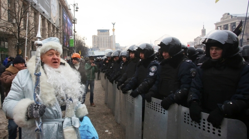 Kijev protest | Foto: Reuters