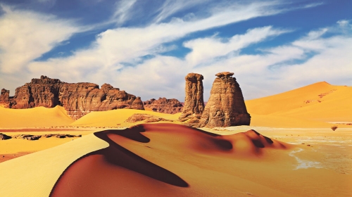 U alžirskoj pustinji nalaze i značajna  kulturna dobra