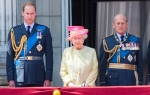 Princ Vilijam, kraljica Elizabeta II i princ Filip na godišnjici Bitke za Britaniju