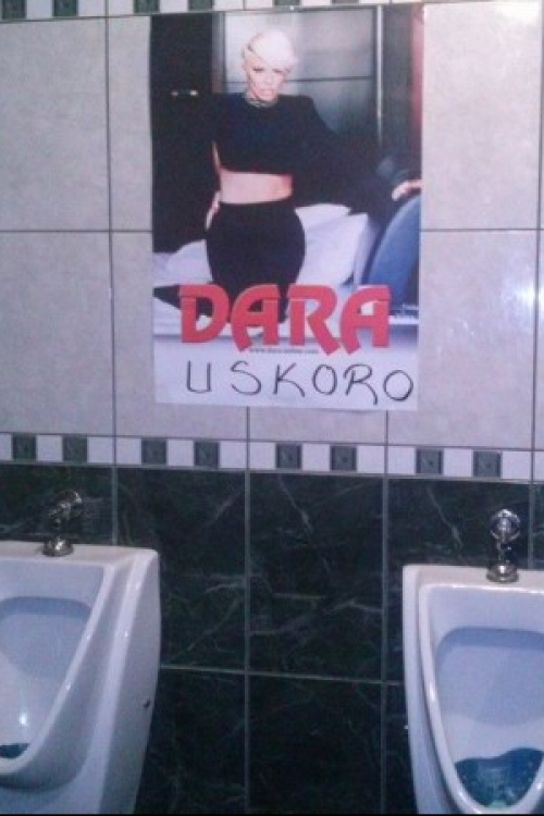 Reklama u WC-u: Dara Bubamara