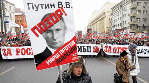 Protesti  u Moskvi!