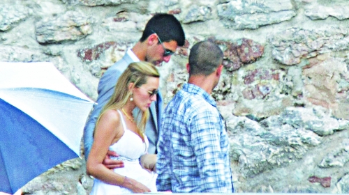 Novak i Jelena - crkveno venčanje