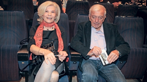 Dušan Miklja sa  ženom