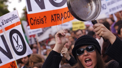 Španci protestuju sa šerpama