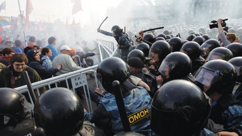 Policija nije imala milosti na  postizbornim protestima  protiv Putina