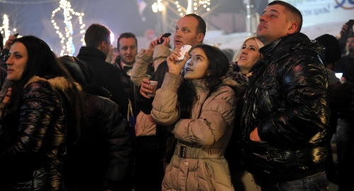 Pravoslavna nova godina u Gračanici FOTO: Tanjug 14.1. | Foto: 