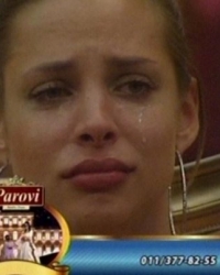 Nataša pokazala emocije