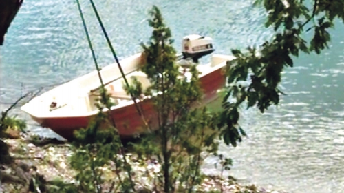 Čamac u kojem su  se nalazili stradali