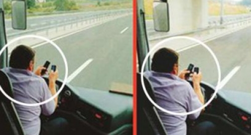 Bahato: Vozač autobusa, umesto u put, gleda u telefone!