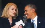 Hele i Obama na  komemoraciji  Mandeli