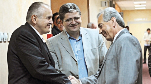 Goran Kljajević (levo) i Sekula Pjevčević (u sredini)
