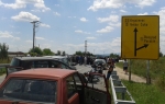 Radnici fabrike kablova blokirali magistralni put Zaječar - Negotin / Foto: Suzana Božinović