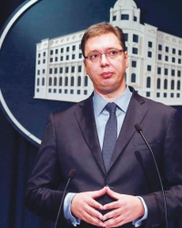Srdačan doček  za Putina:  Aleksandar Vučić