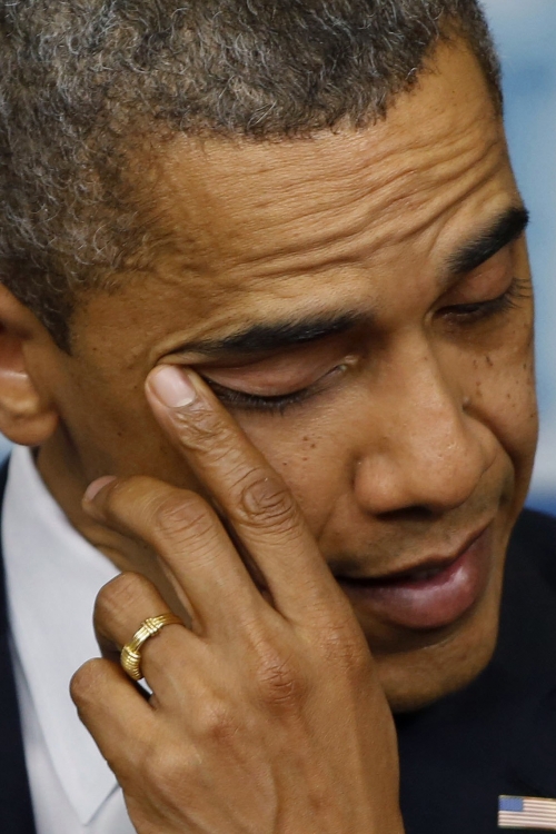Nije mogao da sakrije tugu: Barak Obama