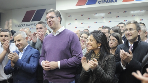 Pobeda Naprednjaka: Aleksandar Vučić