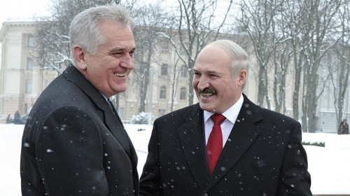 Bogi neće da se mrzne: Nikolić i Lukašenko