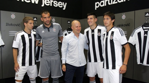 Partizan  promovisao novi dres