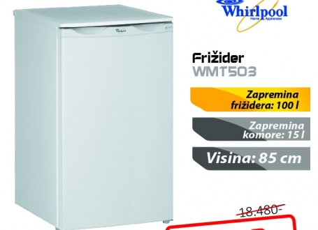 WHIRLPOOL Frižider WMT503