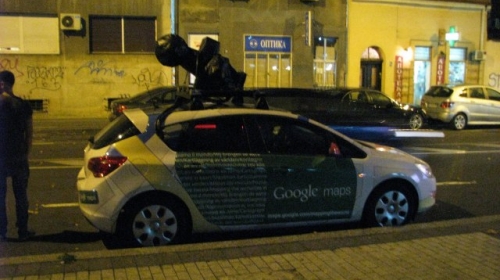 Google vozilo u Beogradu