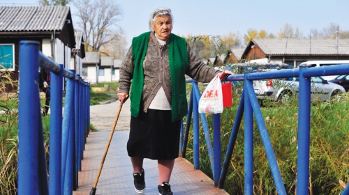 Umesto u svojoj kući u Hrvatskoj, Draginja danas živi u neuglednoj baraci