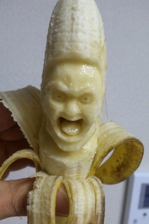 Banana kao sklulptura